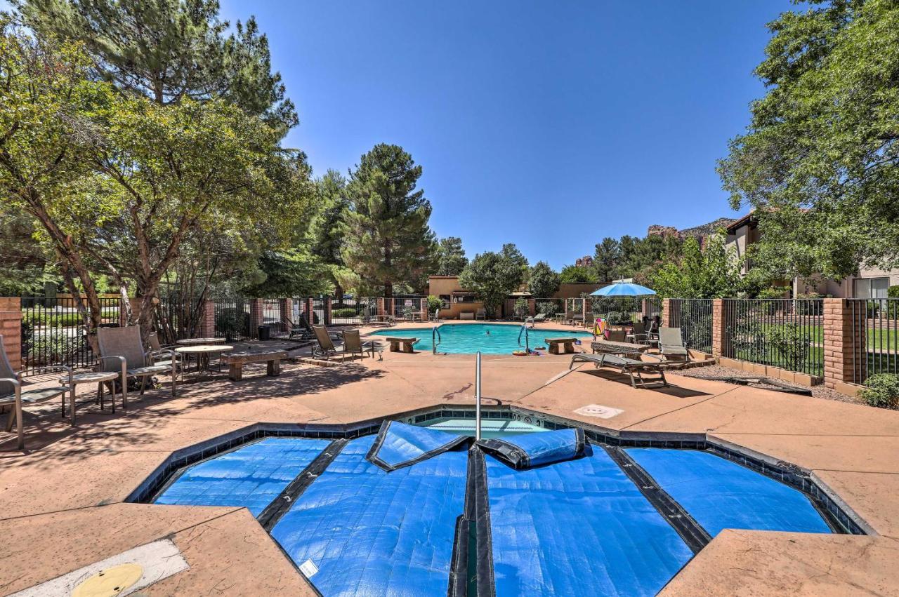 Sedona Condo Mtn Views, Balcony And Hot Tub Access Exterior foto