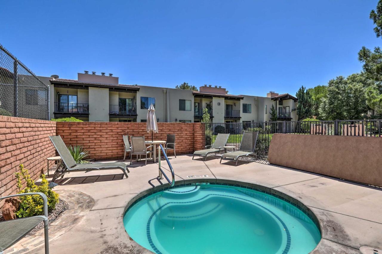 Sedona Condo Mtn Views, Balcony And Hot Tub Access Exterior foto