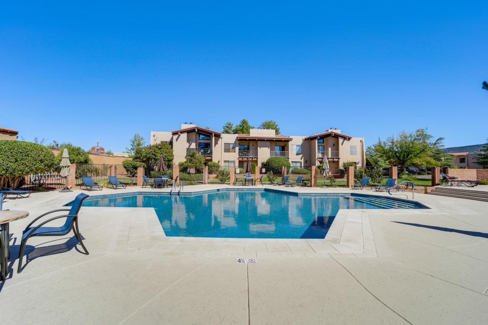 Sedona Condo Mtn Views, Balcony And Hot Tub Access Exterior foto